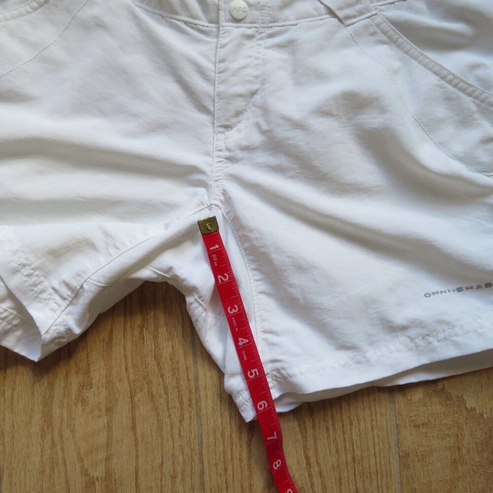 Columbia Sportswear Omni-Shade White Nylon Shorts Women's Size S - Picture 8 of 8
